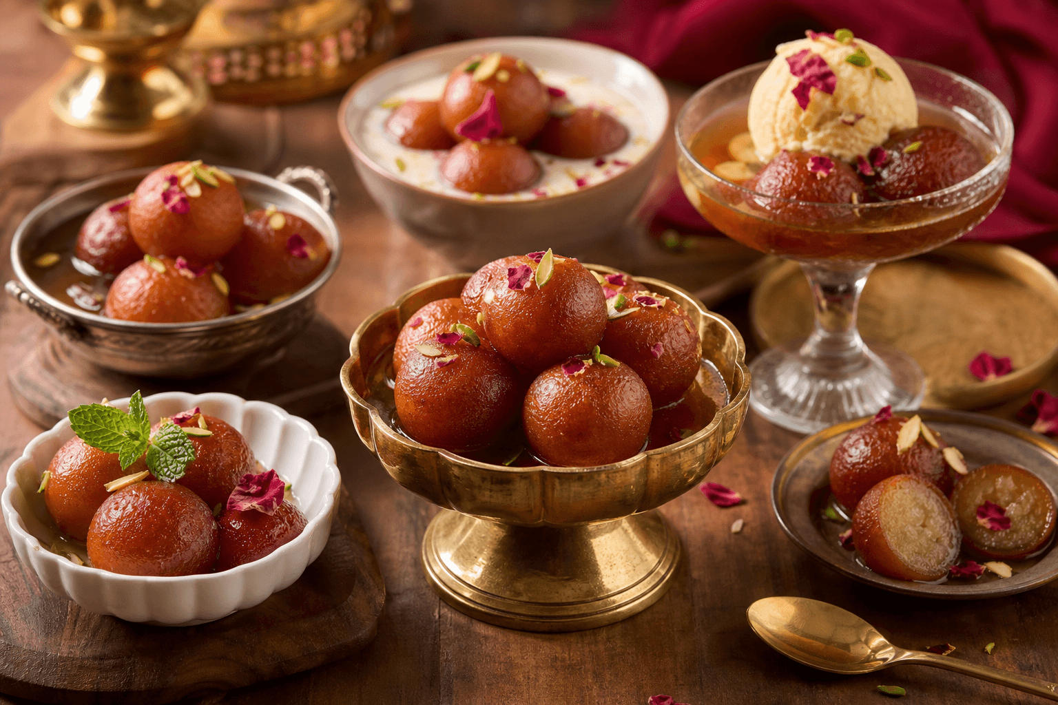 Looking for Gulab Jamun serving ideas?